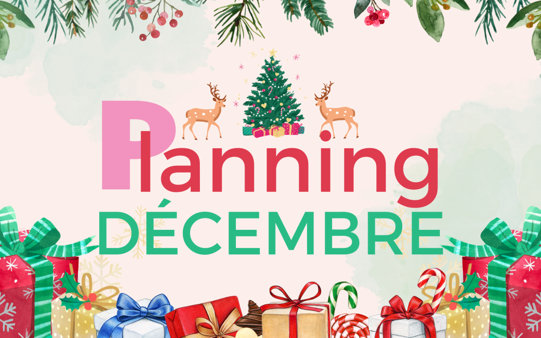 Planning de Décembre 2024